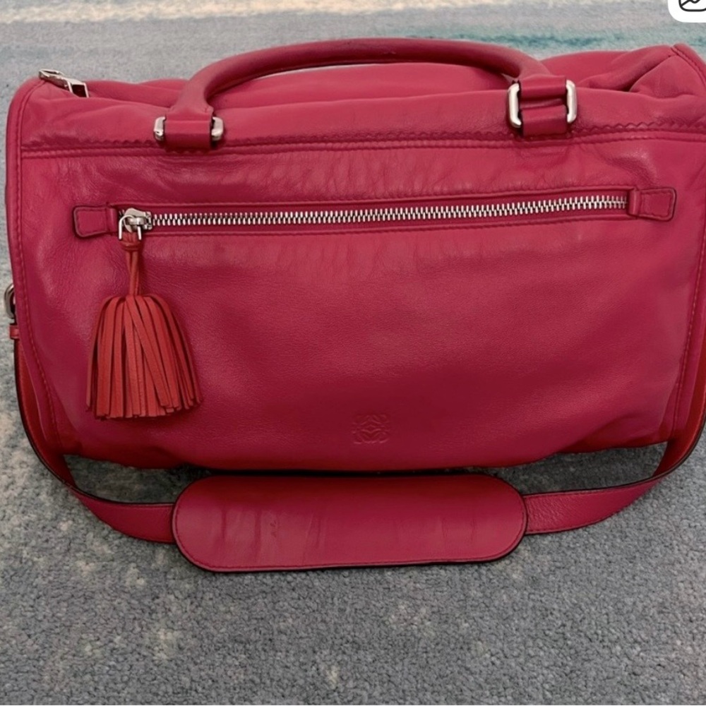 Loewe Two-Way Flamenco Shoulder and CrossBody Bag